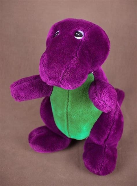 Barney Plush Doll 11 Dakin Original Vintage Purple Dinosaur Lyons