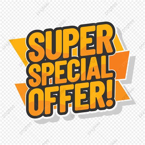 Promotion Special Offer Vector Hd Images Super Special Offer Super