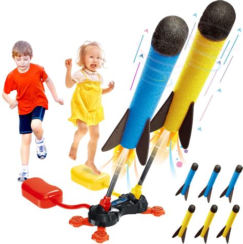 Terra Toy Rocket Launcher For Kids 3 5outdoor Toys For Kids Ages 8 12