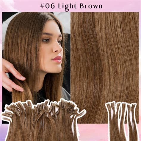 100g Keratin Nail U Tip 100 Real Remy Human Hair Extensions Pre Bonding Blonde Ebay