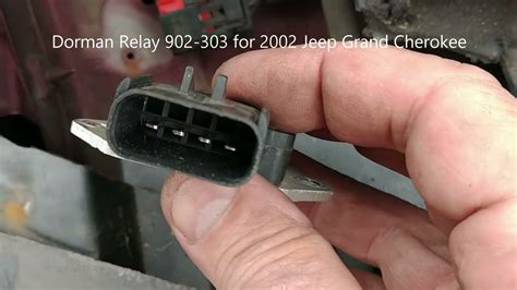 Jeep Grand Cherokee 2002 Cooling Fan Relay Replacement Code 1491 Youtube