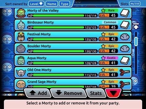 How To Beat Pocket Mortys A Guide To Become The Best Rick