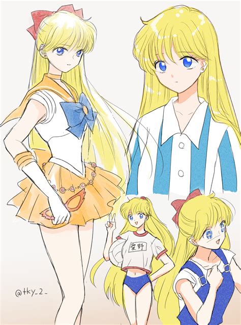 Aino Minako And Sailor Venus Bishoujo Senshi Sailor Moon Drawn By Takayo Retry Danbooru