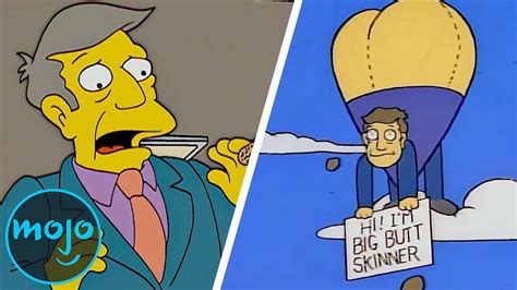 Top 10 Principal Skinner Pranks On The Simpsons Youtube