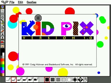 Kid Pix Had This So Much Fun Childhood Memories Childhood 90s Kids