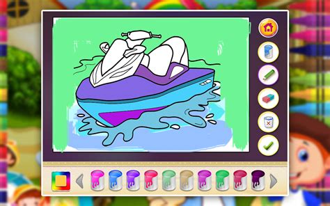 Free Cartoon Coloring Game Drawing Apps For Kidsukappstore