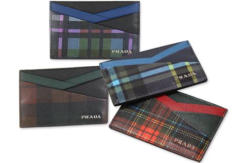 Check spelling or type a new query. BLACKswan Beauty: The Prada Tartan Print Leather Card Case
