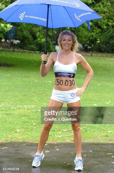 nell mcandrew during nell mcandrew cancer research uk photocall at news photo getty images