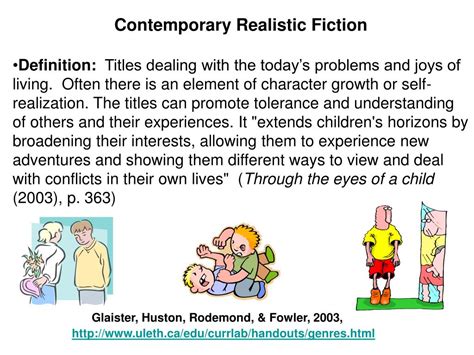 Ppt Contemporary Realistic Fiction Powerpoint Presentation Free