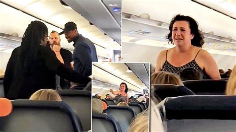 Crazy Woman Gets Kicked Off Plane Youtube