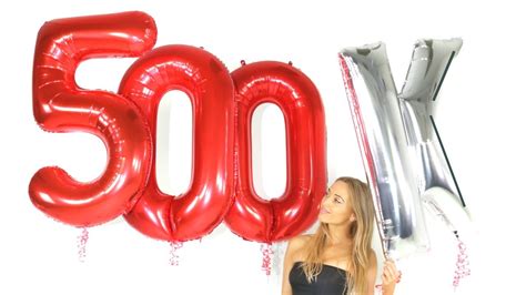 Thank You 500k Subs Lucy Wyndham Read Rapidfire Fitness