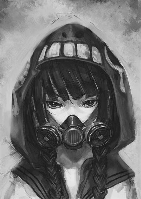 ℝ𝕠𝕟𝕒 𝕘𝕠𝕥 𝕞𝕖 𝕝𝕚𝕜𝕖 In 2020 Anime Gas Mask Gas Mask Art Gas Mask