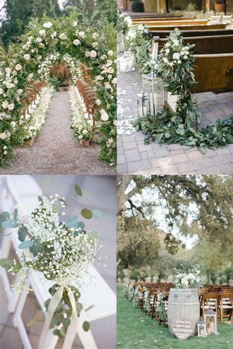 20 Minimalist Outdoor Wedding Aisle Decor Ideas Wedding Aisle