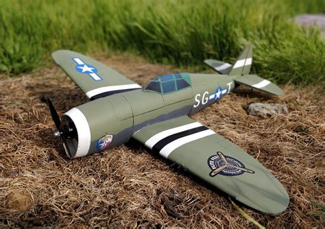 Perhaps the most important change introduced by this production block was the provision for shackles and a release. MiniacRC Mighty Mini P47 Thunderbolt (FREE PLANS) | Flite Test