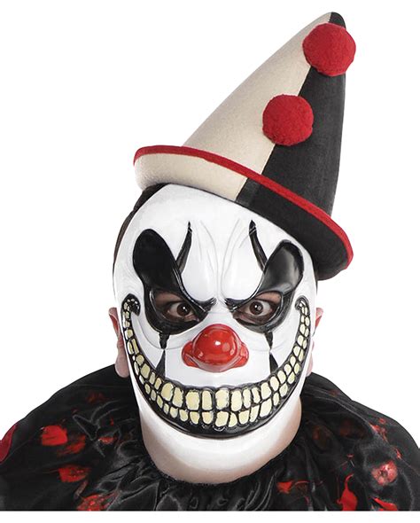 Freakshow Clown Mask For Halloween Horror