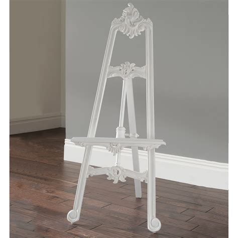 White Wooden Wedding Easel Tipples Catering Hire