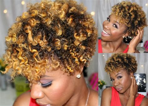 Defined Flat Twist Out On Short Natural Hair