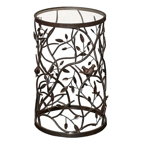 Linon Home Decor Bird And Branch Accent Table The Home Depot Canada