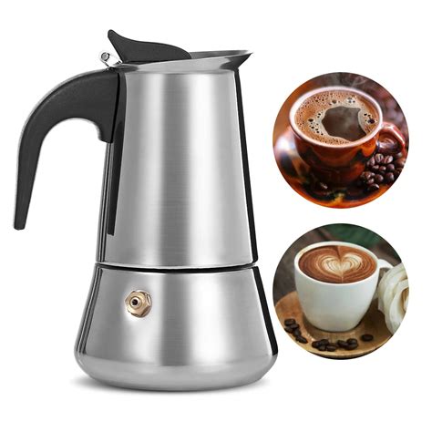 Fimei Coffee Makers Italian Top Moka Espresso Cafeteira Expresso Percolator 100 200 200 450 Ml