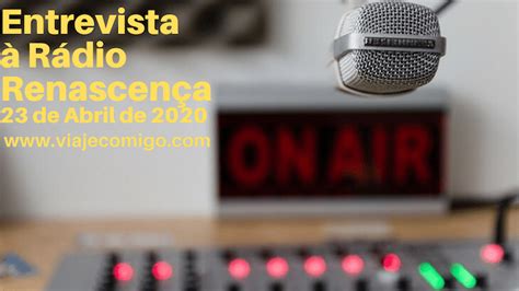 Audio codec used by this radio is mp3. Viaje Comigo em entrevista à Rádio Renascença, 23 de abril ...