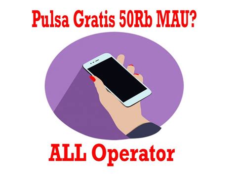 Cara mendapatkan pulsa gratis 50rb all operator : Pulsa Gratis Langsung Dikirim 2020 / Gampang Banget ...