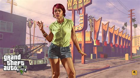 Fondos De Pantalla Ilustración Grand Theft Auto V Personajes De