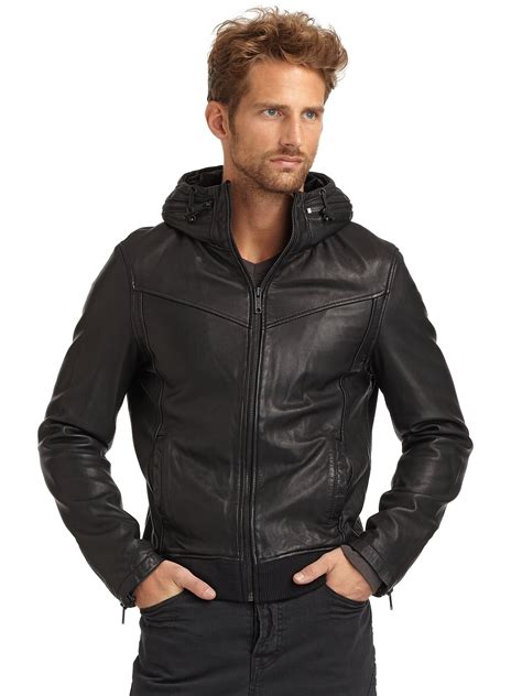 Konsep Terbaru Leather Jacket Men Sablon Hoodie