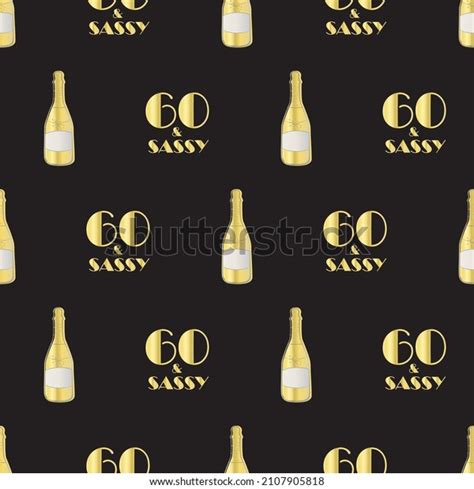 60 Sassy Birthday Vector Seamless Pattern Stock Vector Royalty Free 2107905818 Shutterstock