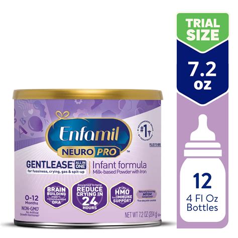 Enfamil NeuroPro Gentlease Baby Formula Brain Building Nutrition Clinically Proven To Reduce