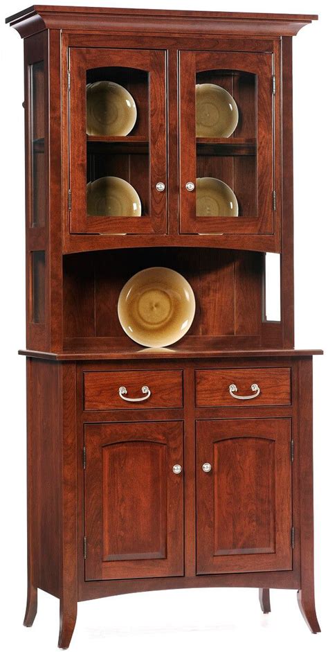 South Hooksett Small China Cabinet Countryside Amish Furniture