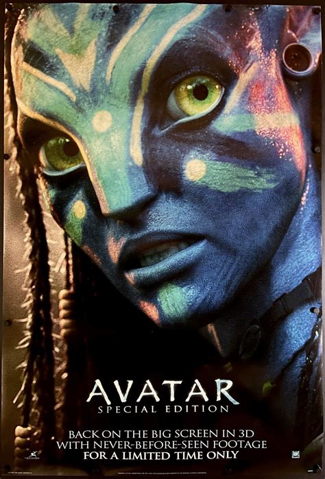 Avatar 2009 Original Movie Poster Art Of The Movies