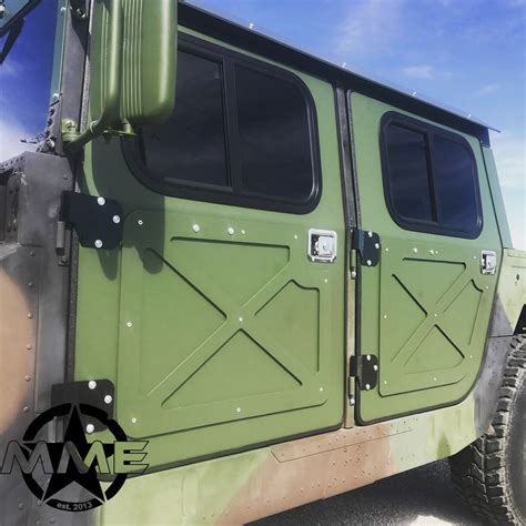 New Aluminum Hard Door Kit Set Of 4 For Hmmwv Humvee Midwest