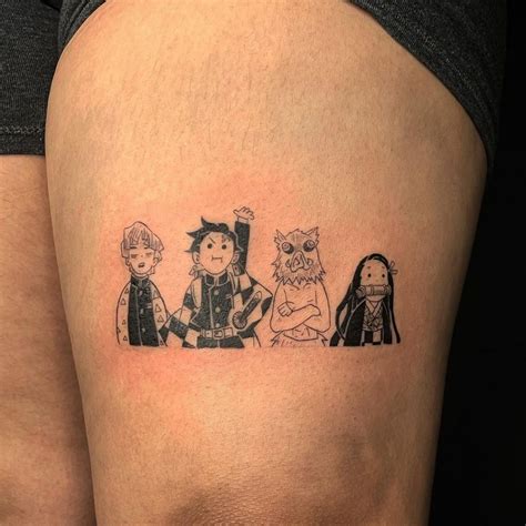 25 Small Anime Tattoos For Anime Lovers In 2021 Small Tattoos And Ideas