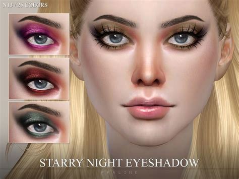 Smoky Eyeshadow In 25 Colors Found In Tsr Category Sims 4 Female