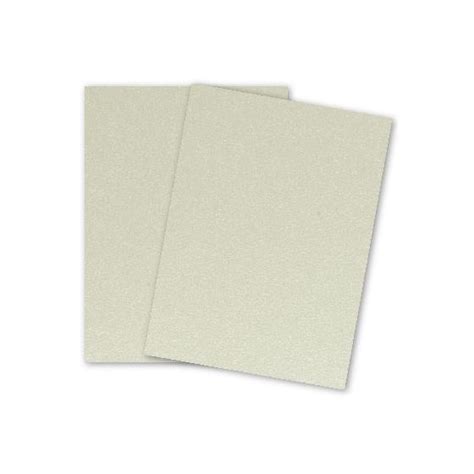 Stardream Metallic 85x11 Card Stock Paper Quartz 105lb Cover 284gsm