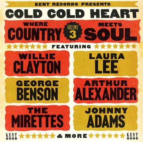 Various Cold Cold Heart Where Country Meets Soul Vol 3 Cd
