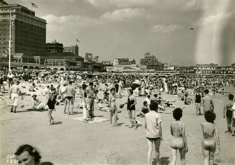 Atlantic City Beach July 2 1939 ~ Vintage Everyday