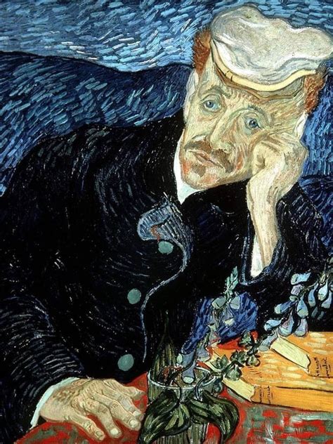 Portrait Of Dr Gachet By Vincent Van Gogh Most Expensive Painting