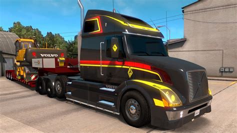 Ats Part 1heavy Haulvolvovnl670tri Axle Youtube