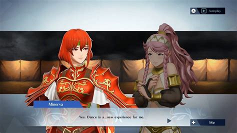 Fire Emblem Warriors Minerva And Olivia Support Conversation Youtube