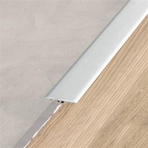 • extruded aluminum trim provides more crisp edge. RENO-T-AE Flooring Transition T Bar Anodised Aluminium 1 ...
