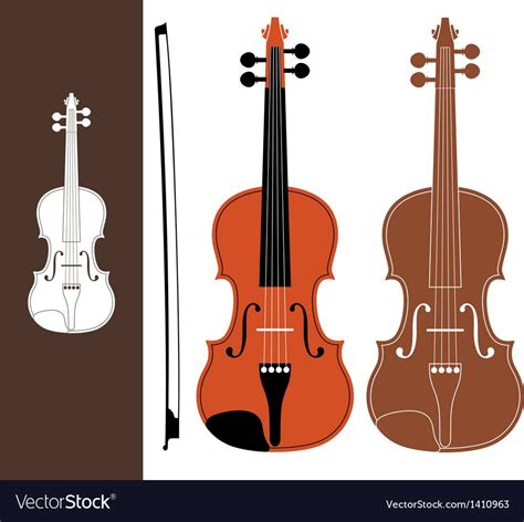 Violin Royalty Free Vector Image Vectorstock Ad Free Royalty