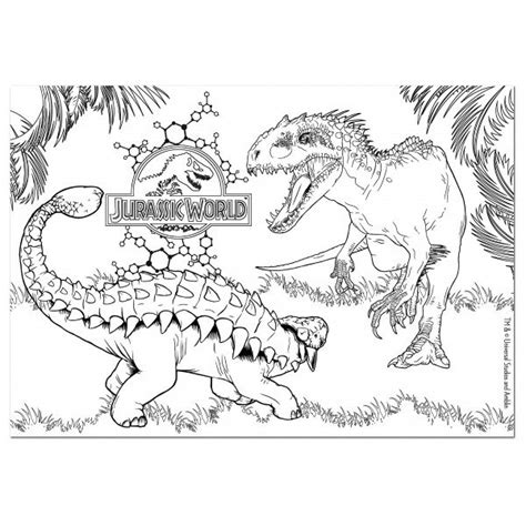 Kolorowanki Jurassic World Do Druku Indoraptor Coloring Page Podrostki Darius Bruklin Kendzhi Semmi Ben I Yasmin Pribyvayut Na Ostrov Nublar