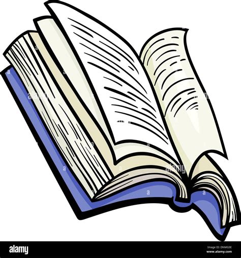Cartoon Illustration Of Open Book Clip Art Stock Vector Image And Art Alamy