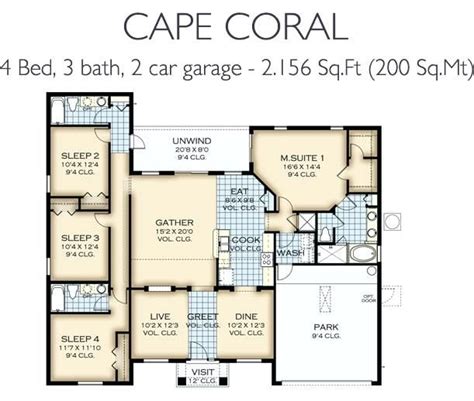 It may also be considered an. Single Level Floor Plans With Two Master Suites ...