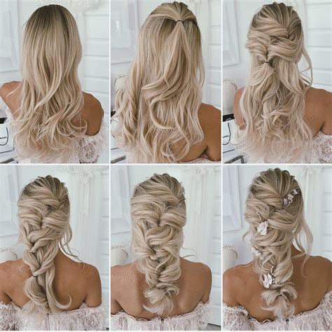 Prom Wedding Hairstyle Tutorial For Long Hair Roses Rings