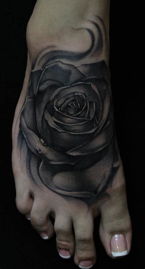 The most common meaning for a black rose tattoo is grief and death (via 500tattoos).since black is a color associated with death, people often get this tattoo in memory of someone who has passed away (via underground ink).in the west, black is the color associated with grief, however, in the east, the color associated with grief is white (via funeral guide). Feed Your Ink Addiction With 50 Of The Most Beautiful Rose ...
