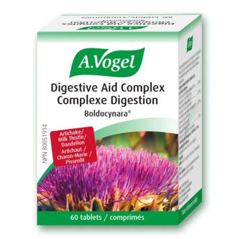 A Vogel Boldocynara Digestive Aid Complex 60 Tablets Your Health