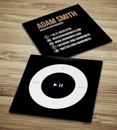 While nearly every entrepreneur has a business card, only a select few have circular cards, ensuring your brand is easier to remember than your competitors'. Cool Examples of Square Sized Business Cards