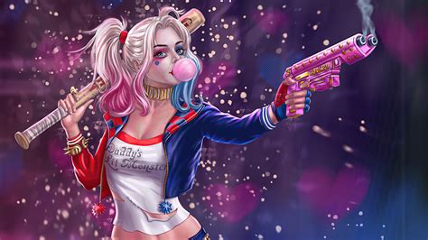 Of one harley quinn) 2020. Harley Quinn Illustration Wallpaper, HD Superheroes 4K Wallpapers, Images, Photos and Background
